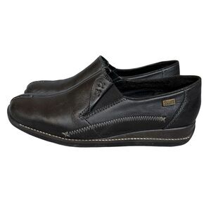 Rieker Antistress Slip On Daphne Shoes Black Women’s Size 37 (6.5 US)